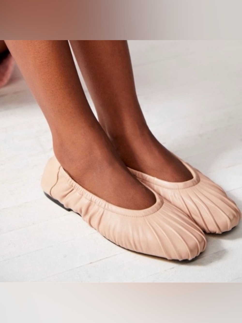 Free People Cara Ballet Flats in pink size 8 NWT